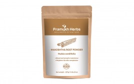 Pramukh Herbs Manjishtha Root Powder Rubia cordifolia  Pack  227 grams